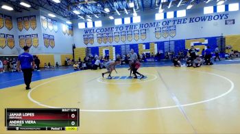 126 lbs Cons. Round 1 - Jamar Lopes, Individual vs Andres Viera, Ferguson