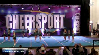True Allstars - Trust [2026 L1 Youth - D2 Day 1] 2026 CHEERSPORT Toms River Classic