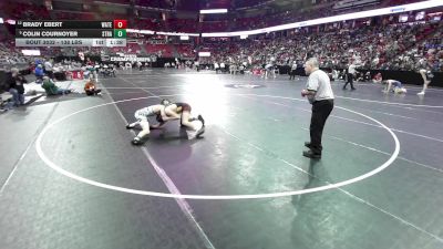 138 lbs Champ. Rd Of 16 - Colin Cournoyer, Stratford vs Brady Ebert, Waterloo