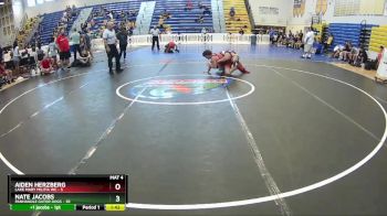 157 lbs Round 5 (8 Team) - Nate Jacobs, Panhandle Gator Dogs vs Aiden Herzberg, Lake Mary Militia WC