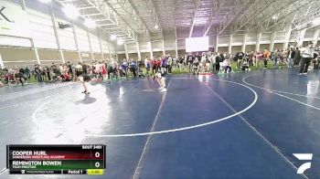 100 lbs Cons. Round 3 - Remington Bowen, Team Prestige vs Cooper Hurl, Sanderson Wrestling Academy