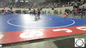 72 lbs Round Of 32 - Daxton Deckard, Raw Wrestling Club vs Payden Rumsey, Pawhuska Huskies JH