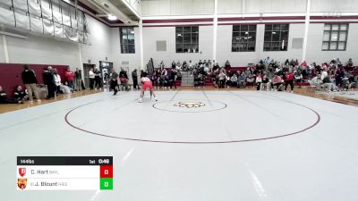 144 lbs Consi Of 8 #1 - Chase Hart, Baylor School vs Jaredd Blount, Holy Innocents' Episcopal