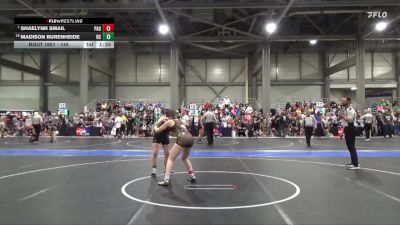 145 lbs Champ. Round 1 - Shaelynn Smail, Paola vs Madison Burenheide, Rock Creek