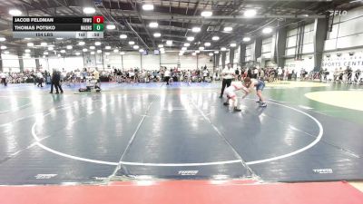 154 lbs Rr Rnd 1 - Jacob Feldman, TNWC - MS vs Thomas Potsko, Mat Assassins Black - MS