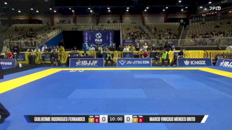 Marco Vinicius Mendes Brito vs Guilherme Rodrigues Fernandes 2025 Pan Jiu Jitsu IBJJF Championship