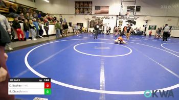 102-110 lbs Rr Rnd 3 - Cambry Suskey, Team Tulsa Wrestling Club vs Brooklyn Church, Wagoner Takedown Club