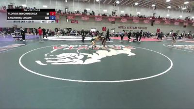 138 B Champ. Round 2 - Florida Niyokusenga, Quincy vs Samantha Chaon, Northern Michigan