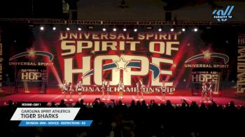 Carolina Spirit Athletics - Tiger Sharks [2025 L1 Mini - Novice - Restrictions - D2 Day !] 2025 Spirit of Hope Grand Nationals
