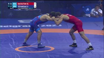 65 kg Finals 3-5 - Maxim Sacultan, Moldova vs Vazgen Tevanyan, Armenia