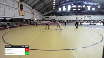 141 lbs Semifinal - Darren Green, Wyoming vs Kainalu Estrella, Utah Valley