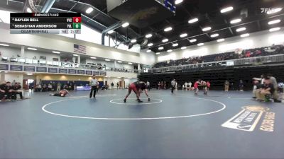 184 lbs Quarterfinal - Sebastian Anderson, Palomar College vs Daylen Bell, Victor Valley College