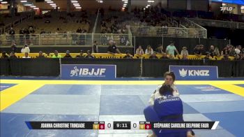 Stéphanie Caroline Delphine Faur vs Joanna Christine Trindade 2025 Pan Jiu Jitsu IBJJF Championship
