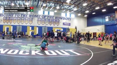 125 lbs Cons. Round 2 - Emily Frantzen, Buffalo Wrestling vs Daliana Cartagena Casiano, Wellington