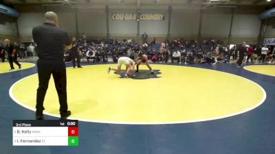 178 lbs 3rd Place - Brody Kelly, Immaculate Conception (IL) vs Isai Fernandez, St. John Bosco