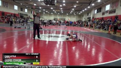 55 lbs Semifinal - Camden Stancer, Rogers Area Youth Wrestling Cl vs Cash Little, MN Elite