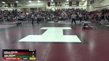 J-3 lbs Round 2 - Stella Stelter, Indee Mat Club vs Ezra Brown, Indee Mat Club