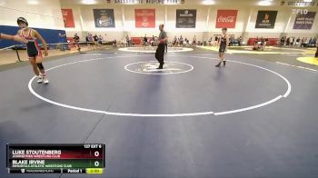 127 EXT 6 lbs Round 3 - Blake Irvine, Immortals Athletic Wrestling Club vs Luke Stoutenberg, Journeymen Wrestling Club