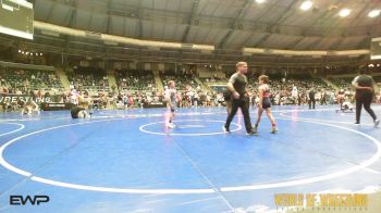 80 lbs 3rd Place - Easton Terrell, Team Tulsa Wrestling Club vs Saul Heist-Levine, Bozeman Wrestling Club