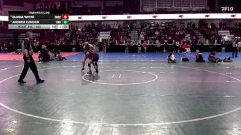 140 lbs Quarterfinal - Andrea Cardon, Timberline vs Eliana White, Emmett