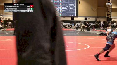 174 lbs Quarterfinal - Evan Roudebush, Usmaps vs Logan Messer, George Mason University