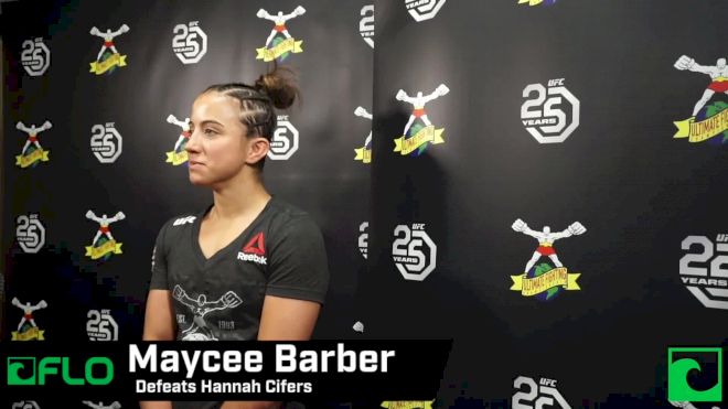 Maycee Barber Says UFC Denver Debut 'Felt The Same As Every Fight'