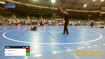 89 lbs Consi Of 8 #2 - Diego Robertty, Big Game Wrestling Club vs Walker Vieyra, Kansas Young Guns