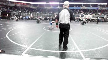 55 lbs Consi Of 8 #1 - Kasen Karhoff, Eierman Elite vs Reid Baker, Team Central WC