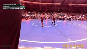 58 lbs Consi Of 16 #2 - Braxton Rodriguez, Grindhouse vs Liam Gatt, Backyard Brawlers