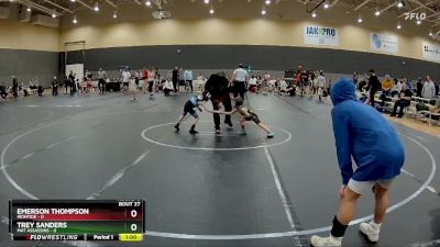 40 lbs Round 6 (10 Team) - Emerson Thompson, Irontide vs Trey Sanders, Mat Assassins