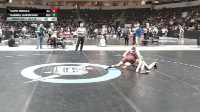 4A 113 lbs Cons. Round 3 - David Sedillo, Belen vs Gabriel Gustafson, Moriarty