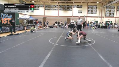 88 lbs Round 1 (8 Team) - Daewon Nguyen, Headhunters vs Ivy McKinney, Lions Den