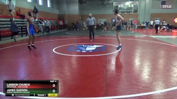 149 lbs Cons. Round 2 - Landon Church, Wisconsin - Eau Claire vs James Gadson, Jarvis Christian College