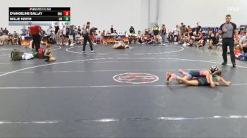 57 lbs Round 6 (10 Team) - Evangeline Ballay, Blackman WC vs Millie Kerth, Oklahoma Mafia