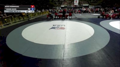 285 lbs Champ. Rd Of 16 - Jesus Rodriguez vs Edwin Davis, Pinedale Wrestling Club