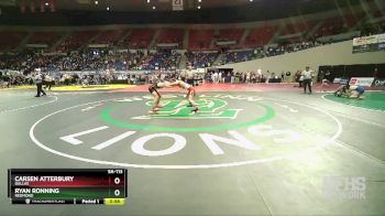 5A-113 lbs Cons. Round 2 - Ryan Ronning, Redmond vs Carsen Atterbury, Dallas