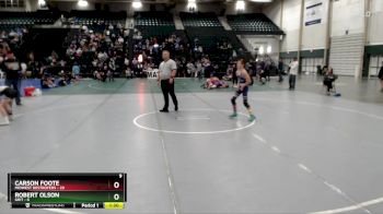 96 lbs Round 3 (8 Team) - Robert Olson, GRIT vs Carson Foote, Midwest Destroyers