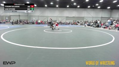 80 lbs Rr Rnd 2 - Tyrann Gallegos, Jokers 9U vs Liam Dyches, Shootbox 9U