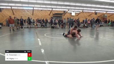 189 lbs Final - Keeran Timerman, Canastota vs Mason Higley, Monroeton