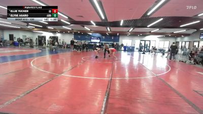 130 lbs Round 3 - Ellie Tucker, Kuna Klub vs Elyse Asaro, All In Wrestling Academy