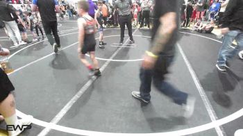 75 lbs Quarterfinal - Larson Busby, Cushing Tigers vs Rhett Howell, Checotah Matcats
