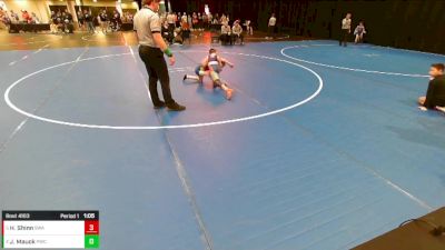 5th - 6th grade - 70 1st Place Match - Hank Shinn, Sebolt Wrestling Academy vs Jase Mauck, Powerhouse Wrestling Club