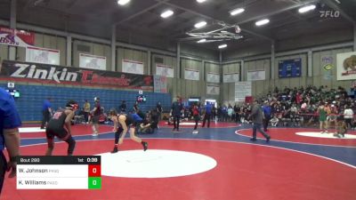 126 lbs Consi Of 32 #2 - Wyatt Johnson, Paso Robles vs Kassim Williams, Paso Robles