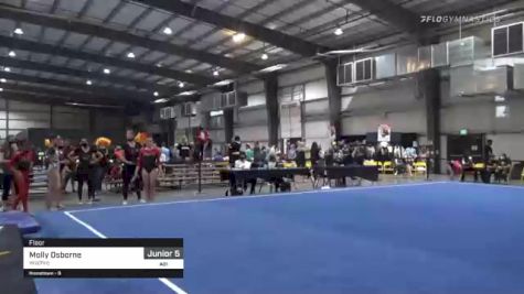 Molly Osborne - Floor, Wildfire - 2021 Region 1 Women's Championships