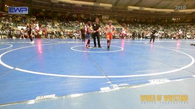 96 lbs Consi Of 4 - Bradley Burtch, NBWC vs Kellen Williams, Dodge City Wrestling Academy