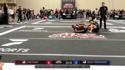 Aydn Young vs Isaiah Phruksukarn 2025 ADCC Orlando Open/Youth Trials