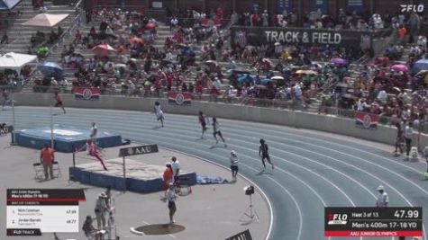 2026 AAU Junior Olympic Games - Youth Boys' 400m, Semi-Finals 4 - Age 17-18