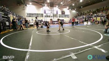 100 lbs Semifinal - Royce Baugh, Team Tulsa Wrestling Club vs Able Jones, Mannford Pirate Youth Wrestling