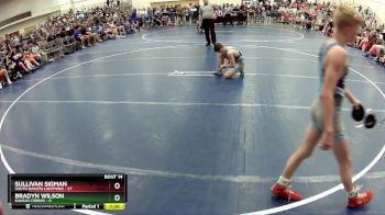 102 lbs Round 5 (6 Team) - Gable Uhrig, South Dakota Lightning vs Levi Schmidt, Kansas Cobras