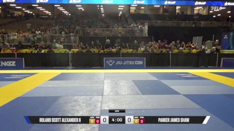 Parker James Shaw vs Roland Scott Alexander II 2025 Pan Kids Jiu-Jitsu IBJJF Championship